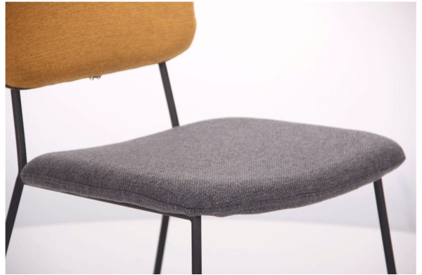 Стул AMF Alphabet G black/yellow gray-9