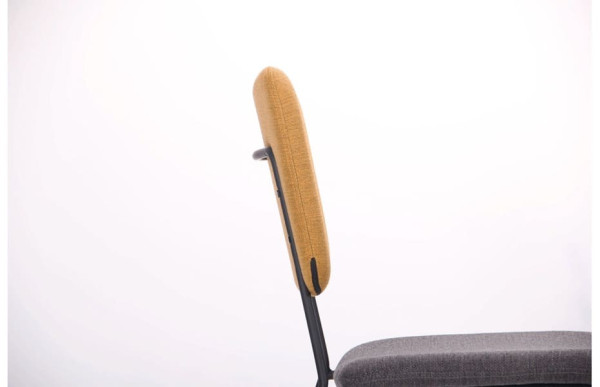 Стул AMF Alphabet G black/yellow gray-11