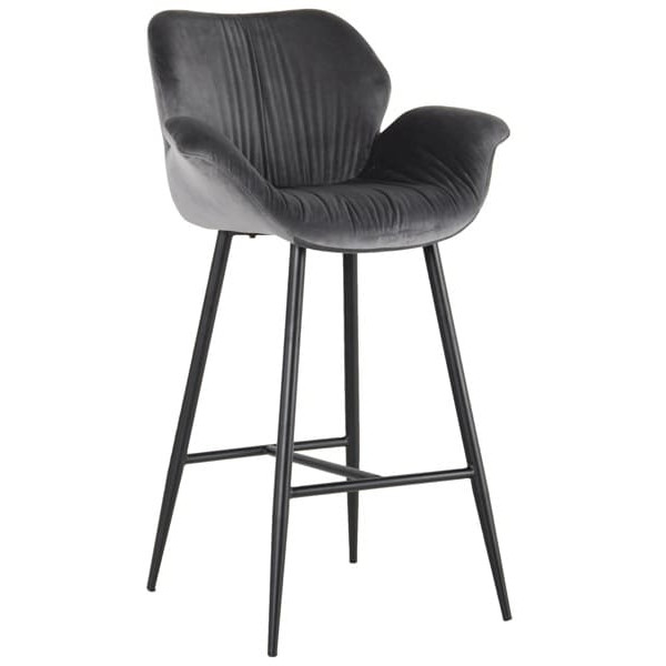 Барный стул AMF Alphabet N black/shadow-1