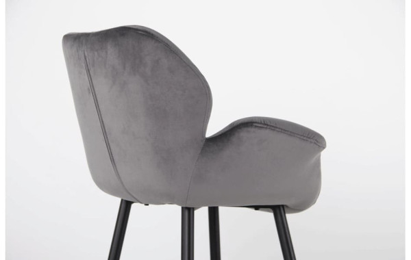 Барный стул AMF Alphabet N black/shadow-6