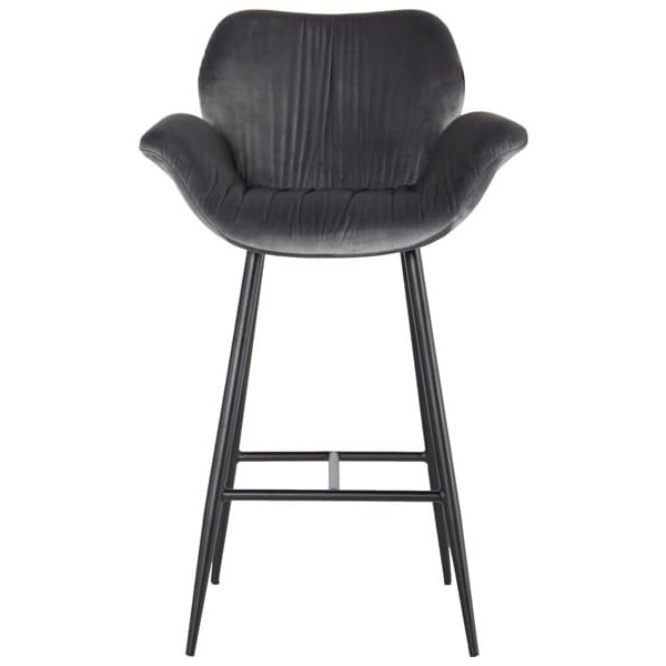 Барный стул AMF Alphabet N black/shadow-2