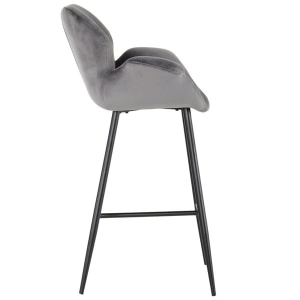 Барный стул AMF Alphabet N black/shadow-3