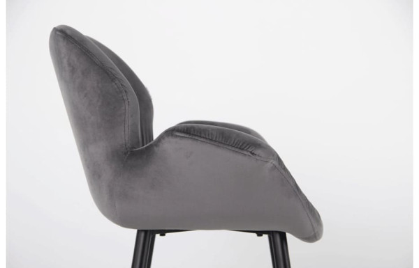 Барный стул AMF Alphabet N black/shadow-11