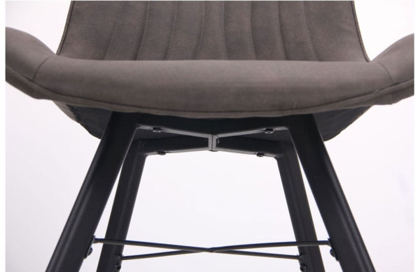 Стул AMF Hazer Черный/cowboy базальт браун-10