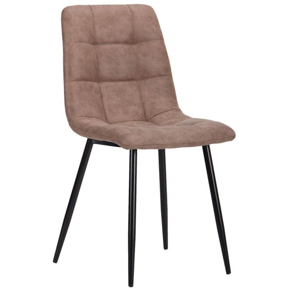 Стілець AMF Kansas чорний/cowboy PK мокко-0