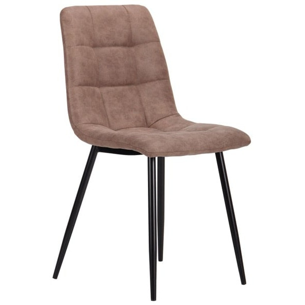 Стілець AMF Kansas чорний/cowboy PK мокко-1