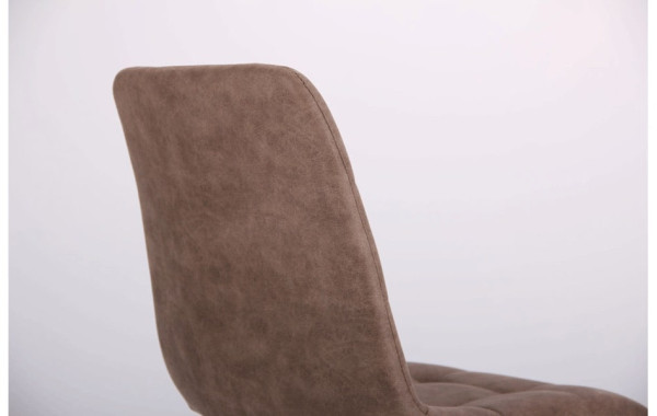 Стілець AMF Kansas чорний/cowboy PK мокко-6