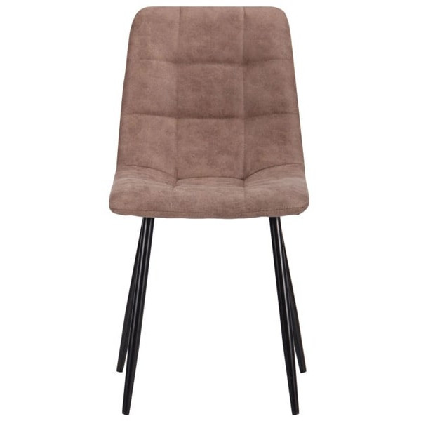 Стілець AMF Kansas чорний/cowboy PK мокко-2