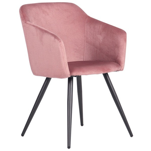 Крісло AMF Lynette black/canyon rose-1