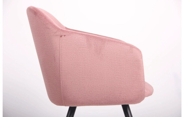 Крісло AMF Lynette black/canyon rose-5