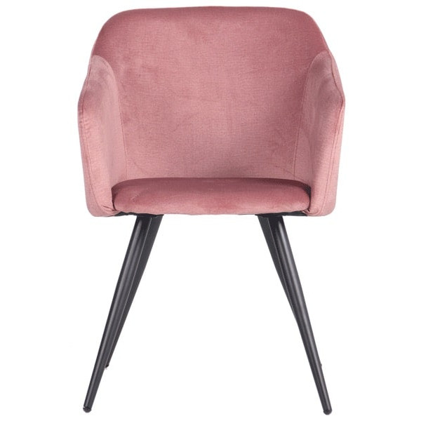 Крісло AMF Lynette black/canyon rose-2