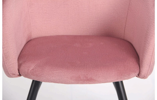 Крісло AMF Lynette black/canyon rose-9