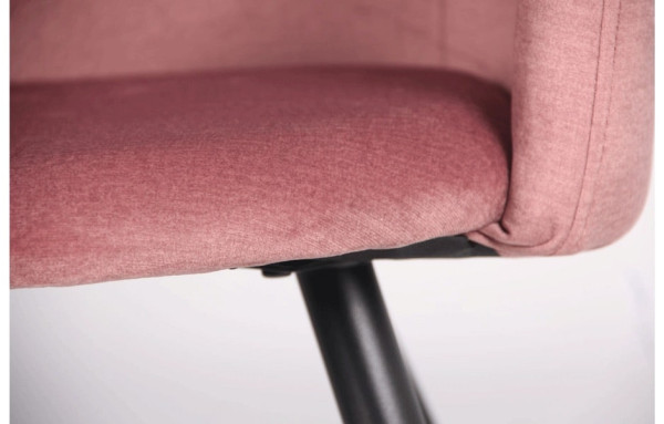 Крісло AMF Lynette black/canyon rose-10