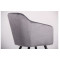 Крісло AMF Lynette black/silver-5-thumb