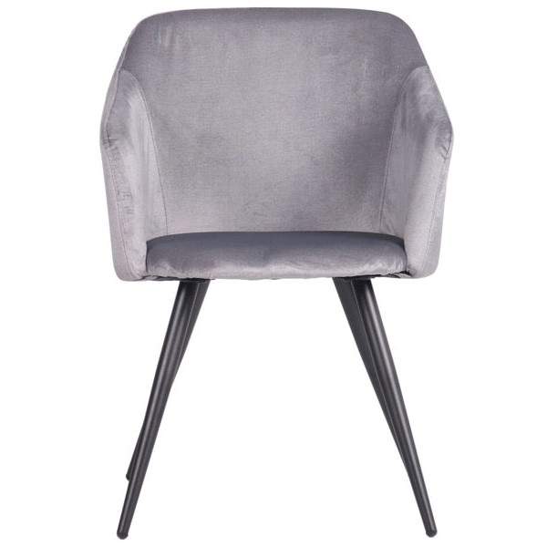 Кресло AMF Lynette black/silver-2