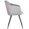 Крісло AMF Lynette black/silver-3-thumb