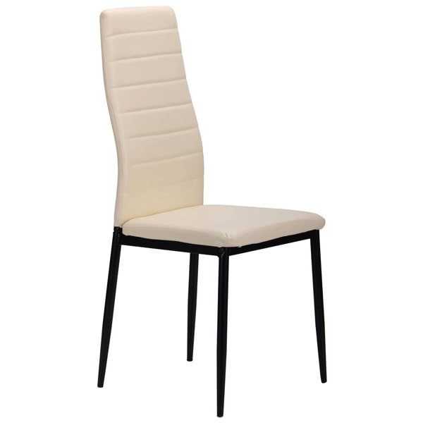 Стілець AMF Сицилія Чорний/кремовий-1