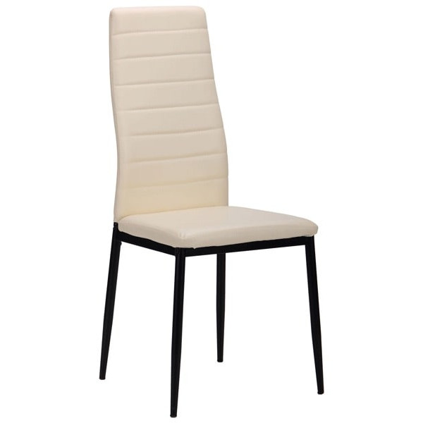 Стілець AMF Сицилія Чорний/кремовий-0