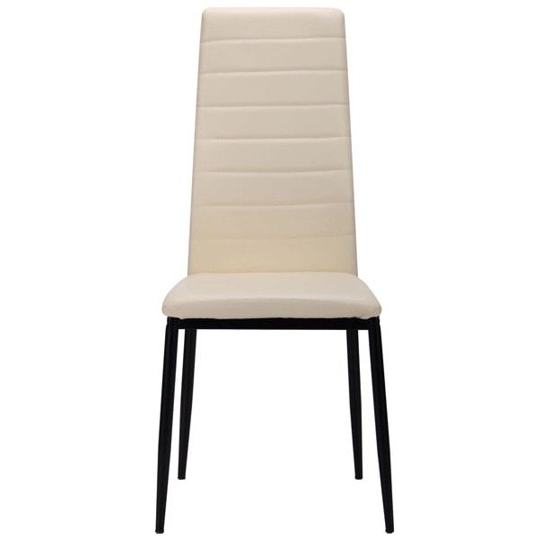Стілець AMF Сицилія Чорний/кремовий-2