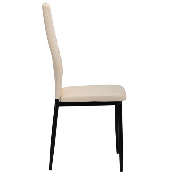 Стілець AMF Сицилія Чорний/кремовий-3