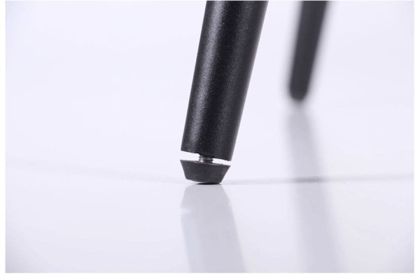 Розкладний обідній стіл AMF Nevada чорний/МДФ дуб шервуд-18