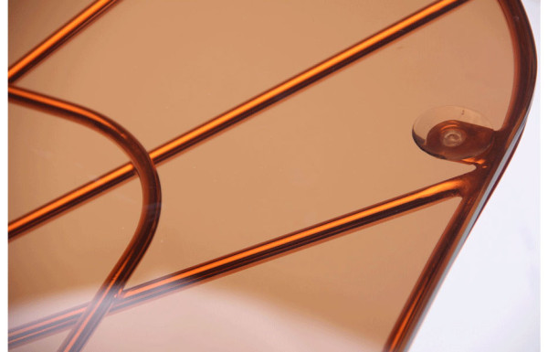 Обідній стіл AMF Tern/rose gold/glass top-8