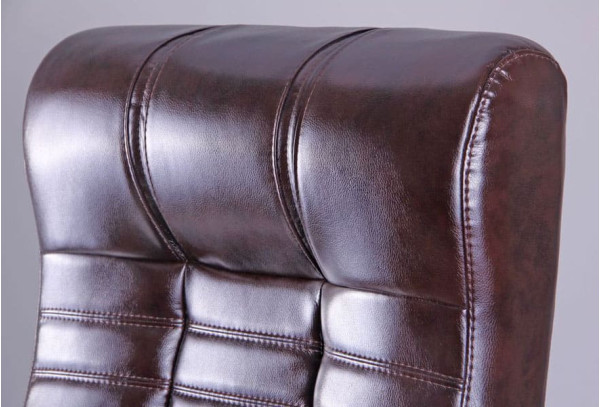 Крісло АМФ Атлантіс Хром Механізм MB Мадрас Дарк Браун-7