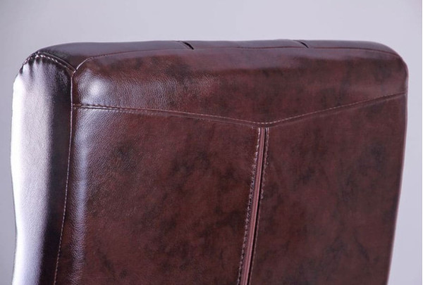 Крісло АМФ Атлантіс Хром Механізм MB Мадрас Дарк Браун-8