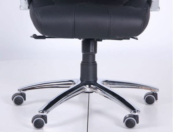 Крісло АМФ Прайм ANYFIX Хром Неаполь N-20 вставка Неаполь N-20 Перфорований-12