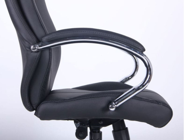 Крісло АМФ Прайм ANYFIX Хром Неаполь N-20 вставка Неаполь N-20 Перфорований-6