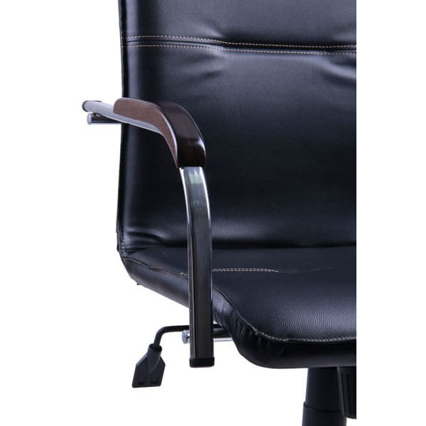 Крісло АМФ Самба-RC Хром горіх Скаден чорний без канта-4