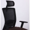 Крісло АМФ Uran Black HR сидіння Сідней-26/спинка Сітка SL-00 Чорна-5-thumb