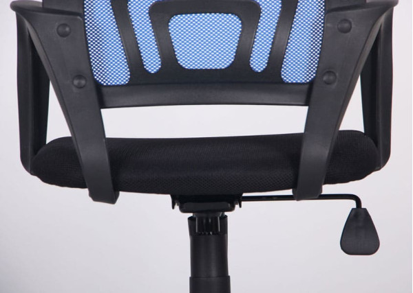Кресло AMF Веб Сетка черная/спинка Сетка синяя-10