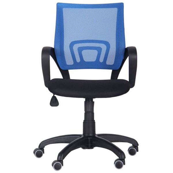 Кресло AMF Веб Сетка черная/спинка Сетка синяя-1