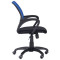 Кресло AMF Веб Сетка черная/спинка Сетка синяя-2-thumb
