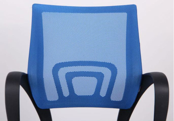 Кресло AMF Веб Сетка черная/спинка Сетка синяя-4