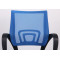 Кресло AMF Веб Сетка черная/спинка Сетка синяя-4-thumb