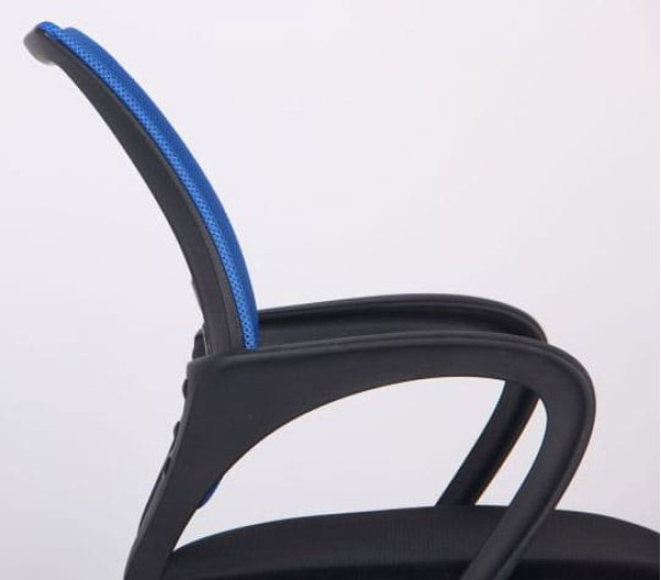Кресло AMF Веб Сетка черная/спинка Сетка синяя-8
