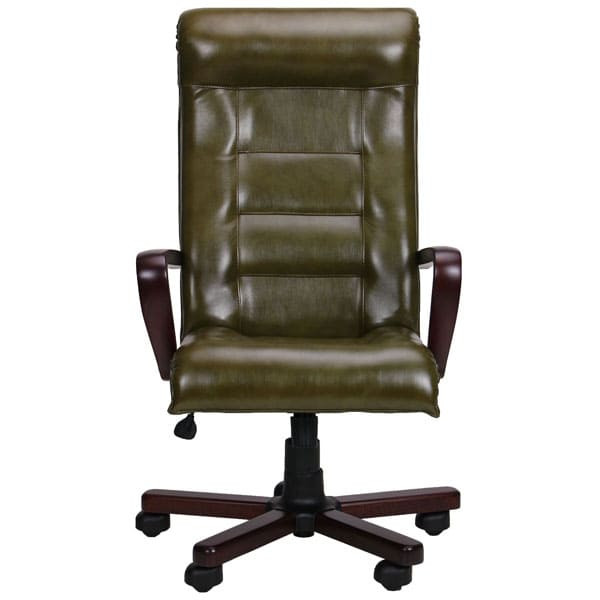 Кресло АМФ Роял Флеш вишня Мадрас Олива-2