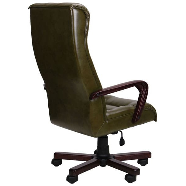 Кресло АМФ Роял Флеш вишня Мадрас Олива-3