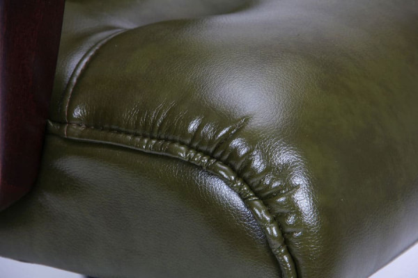 Кресло АМФ Роял Флеш вишня Мадрас Олива-9