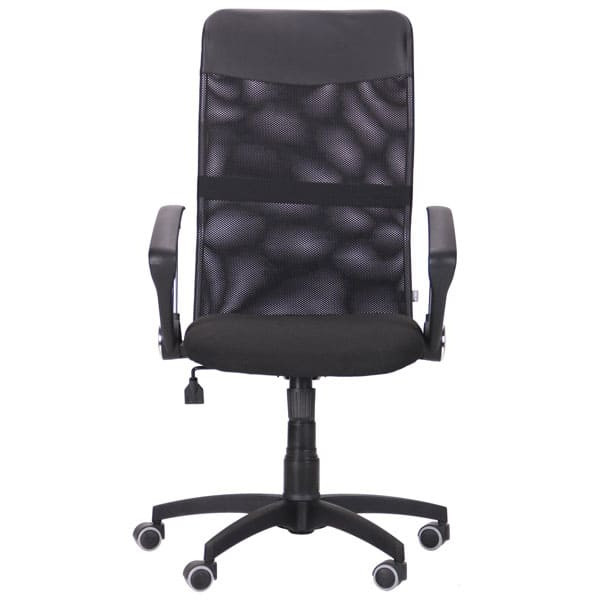 Кресло AMF Ultra сиденье А-1/спинка Сетка черная, вставка Скаден черный-1