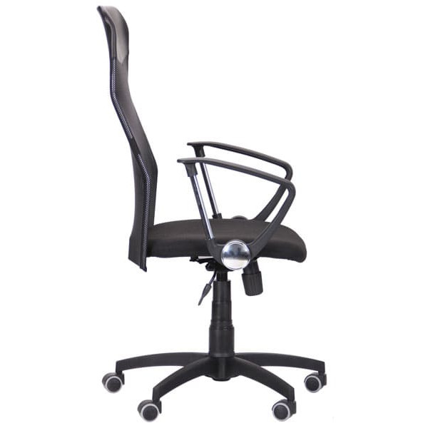 Кресло AMF Ultra сиденье А-1/спинка Сетка черная, вставка Скаден черный-2