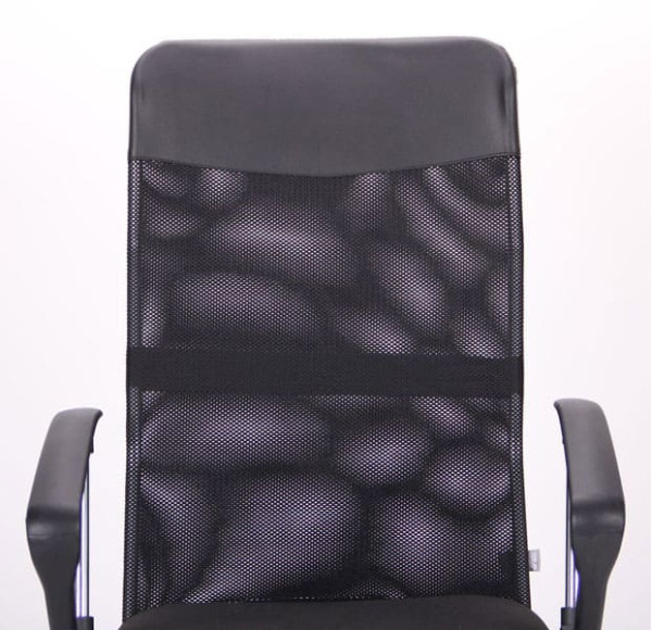 Кресло AMF Ultra сиденье А-1/спинка Сетка черная, вставка Скаден черный-4