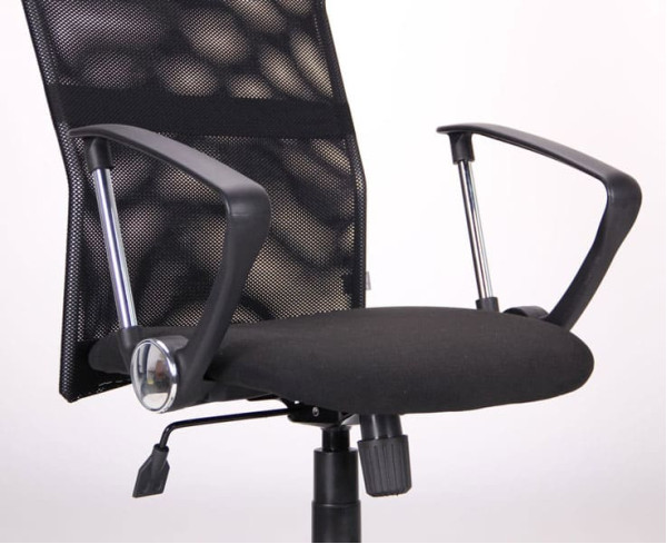 Кресло AMF Ultra сиденье А-1/спинка Сетка черная, вставка Скаден черный-6