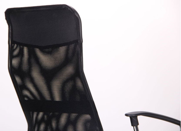 Кресло AMF Ultra сиденье А-1/спинка Сетка черная, вставка Скаден черный-8