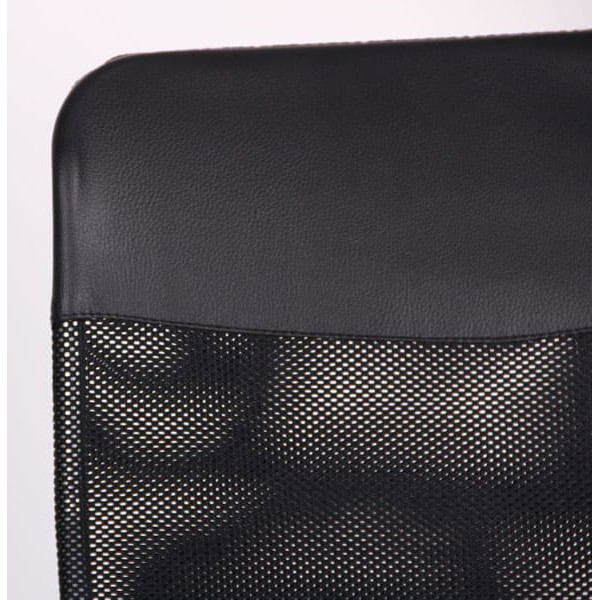 Крісло AMF Ultra Хром сидіння А-1/спинка Сітка чорна, вставка Скаден чорний-8