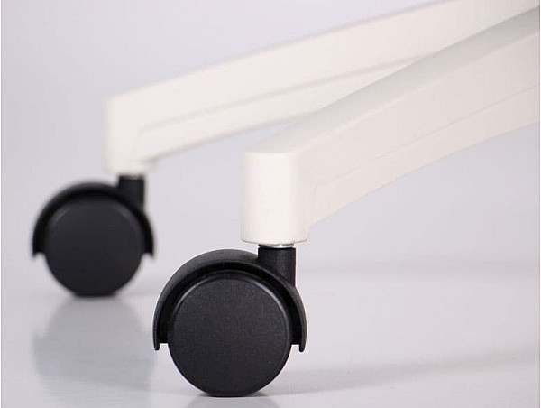 Крісло АМФ Nickel White сидіння Сідней-09/спинка Сітка SL-02 беж-15