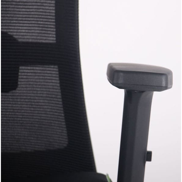 Крісло АМФ Uran Black HR сидіння Нест-01 Чорна/спинка Сітка SL-00 Чорна-7