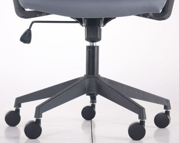 Крісло АМФ Uran Black HR сидіння Нест-08 Сіра/спинка Сітка SL-06 Салатова-14